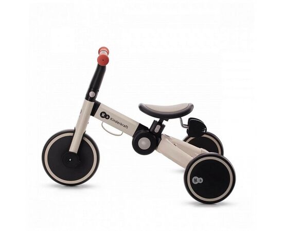 Детский велосипед Kinderkraft 3 в 1 4TRIKE szary Grey (KR4TRI22GRY0000), изображение 4 Детский велосипед Kinderkraft 3 в 1 4TRIKE szary Grey (KR4TRI22GRY0000), изображение 4