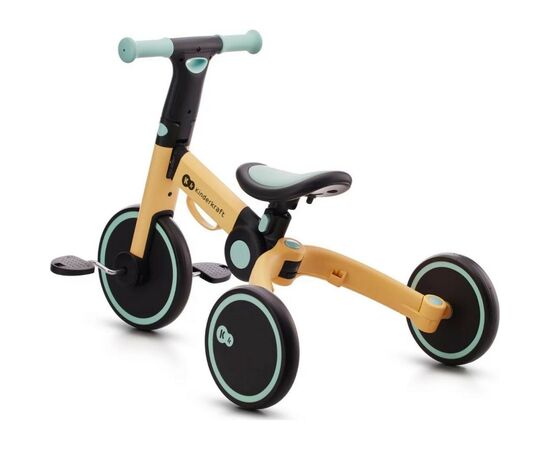 Детский велосипед Kinderkraft 3 в 1 4TRIKE Sunflower (KR4TRI22BLU0000), изображение 4 Детский велосипед Kinderkraft 3 в 1 4TRIKE Sunflower (KR4TRI22BLU0000), изображение 4