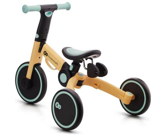 Детский велосипед Kinderkraft 3 в 1 4TRIKE Sunflower (KR4TRI22BLU0000), изображение 5 Детский велосипед Kinderkraft 3 в 1 4TRIKE Sunflower (KR4TRI22BLU0000), изображение 5
