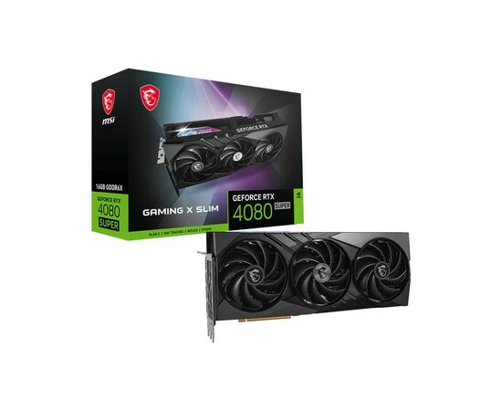 Видеокарта MSI GeForce RTX4080 SUPER 16GB GAMING X SLIM (RTX 4080 SUPER 16G GAMING X SLIM), изображение 7 Видеокарта MSI GeForce RTX4080 SUPER 16GB GAMING X SLIM (RTX 4080 SUPER 16G GAMING X SLIM), изображение 7