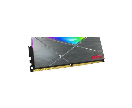 Модуль пам'яті для комп'ютера DDR4 16GB (2x8GB) 3600 MHz XPG SpectrixD50 RGB Tungsten Gray ADATA (AX4U36008G18I-DT50), зображення 2 Модуль пам'яті для комп'ютера DDR4 16GB (2x8GB) 3600 MHz XPG SpectrixD50 RGB Tungsten Gray ADATA (AX4U36008G18I-DT50), зображення 2