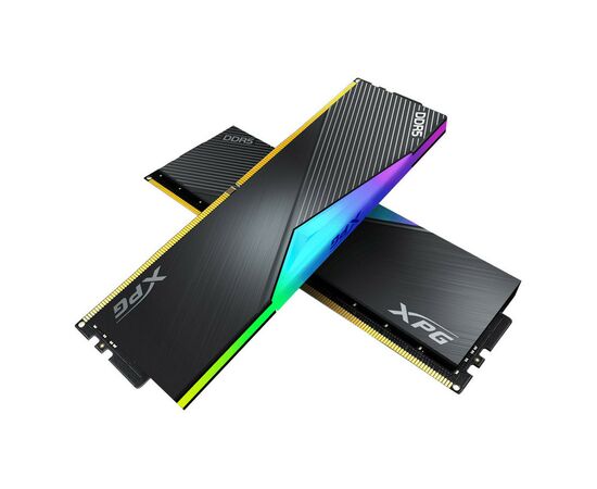 Модуль пам'яті для комп'ютера DDR5 32GB (2x16GB) 5600 MHz XPG Lancer RGB ADATA (AX5U5600C3616G-DCLARBK), зображення 5 Модуль пам'яті для комп'ютера DDR5 32GB (2x16GB) 5600 MHz XPG Lancer RGB ADATA (AX5U5600C3616G-DCLARBK), зображення 5