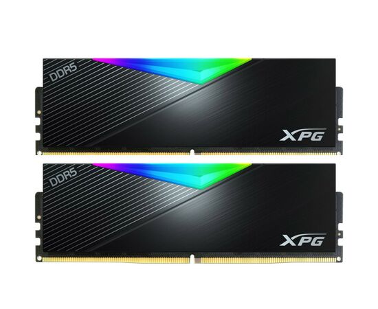 Модуль пам'яті для комп'ютера DDR5 32GB (2x16GB) 5600 MHz XPG Lancer RGB ADATA (AX5U5600C3616G-DCLARBK)