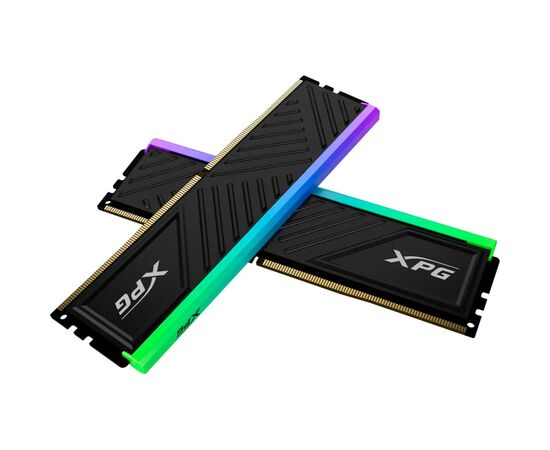 Модуль памяти для компьютера DDR4 32GB (2x16GB) 3600 MHz XPG Spectrix D35G RGB Black ADATA (AX4U360016G18I-DTBKD35G), изображение 4 Модуль памяти для компьютера DDR4 32GB (2x16GB) 3600 MHz XPG Spectrix D35G RGB Black ADATA (AX4U360016G18I-DTBKD35G), изображение 4