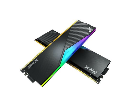 Модуль пам'яті для комп'ютера DDR5 64GB (2x32GB) 6000 MHz XPG Lancer Blade RGB Black ADATA (AX5U6000C3032G-DTLABRBK)
