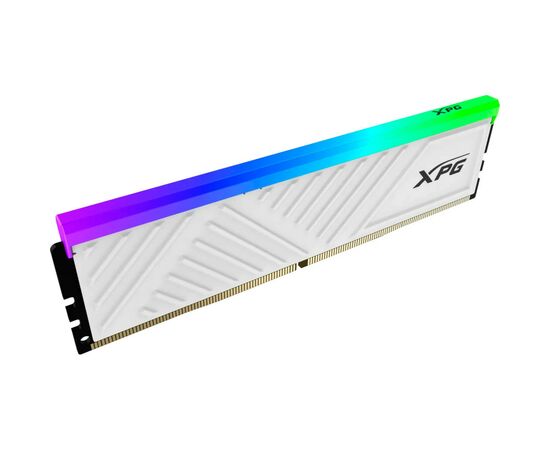 Модуль пам'яті для комп'ютера DDR4 8GB 3600 MHz XPG Spectrix D35G RGB White ADATA (AX4U36008G18I-SWHD35G), зображення 2 Модуль пам'яті для комп'ютера DDR4 8GB 3600 MHz XPG Spectrix D35G RGB White ADATA (AX4U36008G18I-SWHD35G), зображення 2
