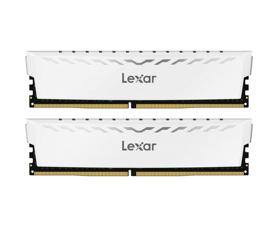 Модуль пам'яті для комп'ютера DDR4 16GB (2x8GB) 3600 MHz Thor White Lexar (LD4BU008G-R3600GDWG)