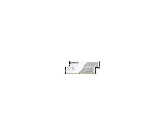 Модуль пам'яті для комп'ютера DDR5 32GB (2x16GB) 5600 MHz Ripjaws S5 Matte White G.Skill (F5-5600J3036D16GX2-RS5W)