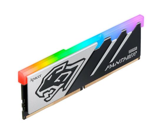 Модуль памяти для компьютера DDR5 16GB 5200 MHz Panther RGB Apacer (AH5U16G52C5229BAA-1), изображение 2 Модуль памяти для компьютера DDR5 16GB 5200 MHz Panther RGB Apacer (AH5U16G52C5229BAA-1), изображение 2