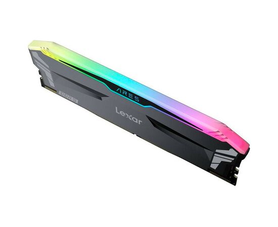 Модуль памяти для компьютера DDR5 32GB (2x16GB) 6000 MHz Ares RGB Black Lexar (LD5BU016G-R6000GDLA), изображение 4 Модуль памяти для компьютера DDR5 32GB (2x16GB) 6000 MHz Ares RGB Black Lexar (LD5BU016G-R6000GDLA), изображение 4