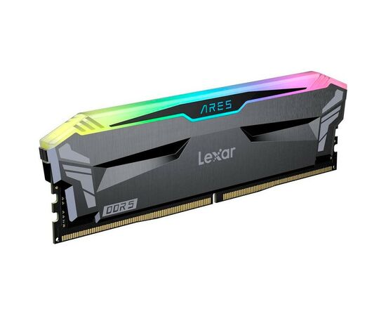 Модуль памяти для компьютера DDR5 32GB (2x16GB) 6800 MHz Ares RGB Black Lexar (LD5U16G68C34LA-RGD), изображение 2 Модуль памяти для компьютера DDR5 32GB (2x16GB) 6800 MHz Ares RGB Black Lexar (LD5U16G68C34LA-RGD), изображение 2