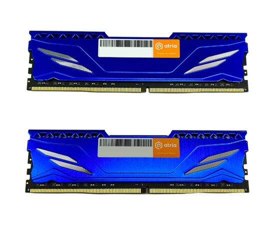 Модуль памяти для компьютера DDR4 32GB (2x16GB) 2666 MHz Fly Blue ATRIA (UAT42666CL19BLK2/32), изображение 2 Модуль памяти для компьютера DDR4 32GB (2x16GB) 2666 MHz Fly Blue ATRIA (UAT42666CL19BLK2/32), изображение 2