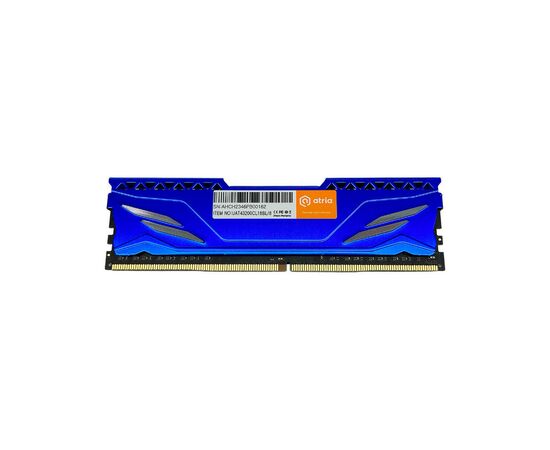 Модуль памяти для компьютера DDR4 8GB 3200 MHz Fly Blue ATRIA (UAT43200CL18BL/8), изображение 2 Модуль памяти для компьютера DDR4 8GB 3200 MHz Fly Blue ATRIA (UAT43200CL18BL/8), изображение 2