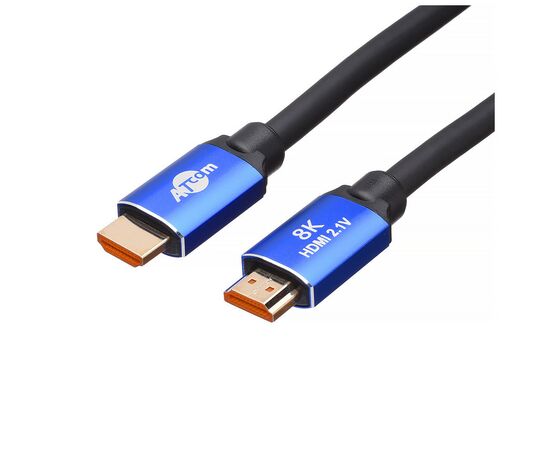 Кабель мультимедійний HDMI to HDMI 10.0m V2.1 48Gbps 8K60Hz/4K120Hz Atcom (88810)