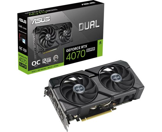 Видеокарта ASUS GeForce RTX4070 SUPER 12Gb DUAL OC EVO (DUAL-RTX4070S-O12G-EVO), изображение 12 Видеокарта ASUS GeForce RTX4070 SUPER 12Gb DUAL OC EVO (DUAL-RTX4070S-O12G-EVO), изображение 12