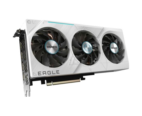 Видеокарта GIGABYTE GeForce RTX4070 SUPER 12Gb EAGLE OC ICE (GV-N407SEAGLEOC ICE-12GD), изображение 2 Видеокарта GIGABYTE GeForce RTX4070 SUPER 12Gb EAGLE OC ICE (GV-N407SEAGLEOC ICE-12GD), изображение 2