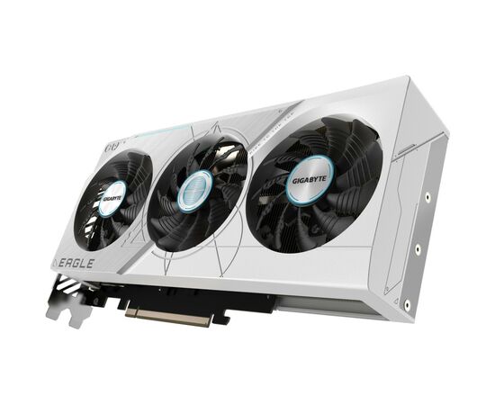 Видеокарта GIGABYTE GeForce RTX4070 SUPER 12Gb EAGLE OC ICE (GV-N407SEAGLEOC ICE-12GD), изображение 3 Видеокарта GIGABYTE GeForce RTX4070 SUPER 12Gb EAGLE OC ICE (GV-N407SEAGLEOC ICE-12GD), изображение 3