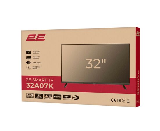 Телевизор 2E 2E-32A07KW, изображение 2 Телевизор 2E 2E-32A07KW, изображение 2