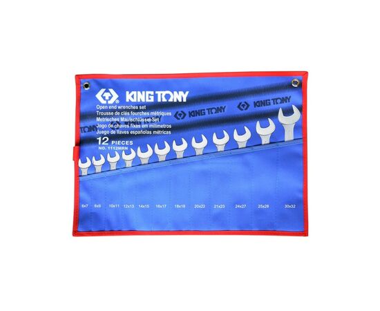 Ключ KING TONY ріжковий 12 шт. 6-32 мм (1112MRN)