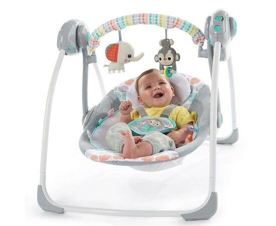 Кресло-качалка Bright Starts Whimsical Wild (11803), изображение 3