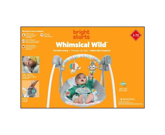 Кресло-качалка Bright Starts Whimsical Wild (11803), изображение 9
