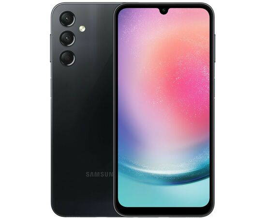 Мобильный телефон Samsung Galaxy A24 6/128Gb Black (SM-A245FZKVSEK)