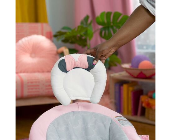 Кресло-качалка Bright Starts Minnie Mouse Rosy Skies (12206), изображение 6 Кресло-качалка Bright Starts Minnie Mouse Rosy Skies (12206), изображение 6