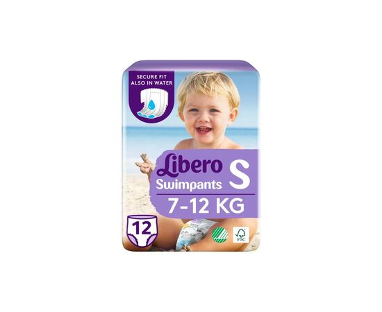 Подгузники Libero Swimpants Small 7-12 кг 12 шт (7322541981659)