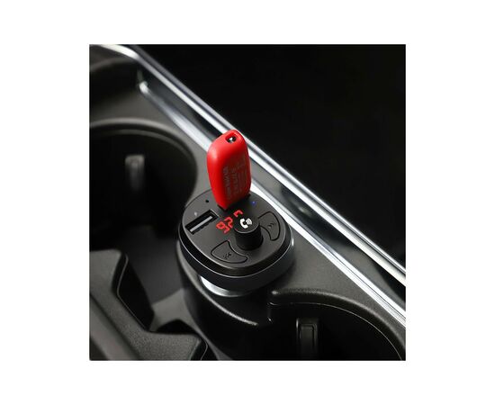 FM модулятор HOCO E41, Black, Box (E41), зображення 4 FM модулятор HOCO E41, Black, Box (E41), зображення 4