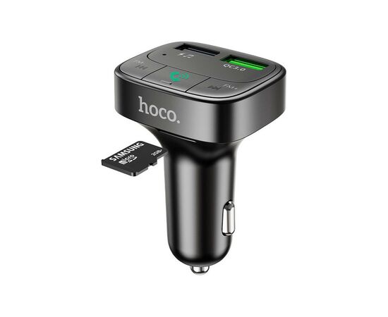 FM модулятор HOCO E59, Black, Box (E59), изображение 5 FM модулятор HOCO E59, Black, Box (E59), изображение 5