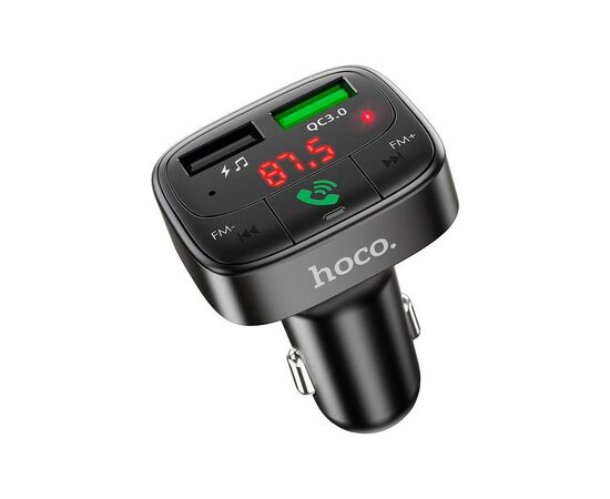 FM модулятор HOCO E59, Black, Box (E59)