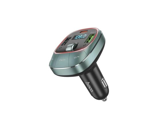 FM модулятор HOCO E76, Silver, Box (E76S)