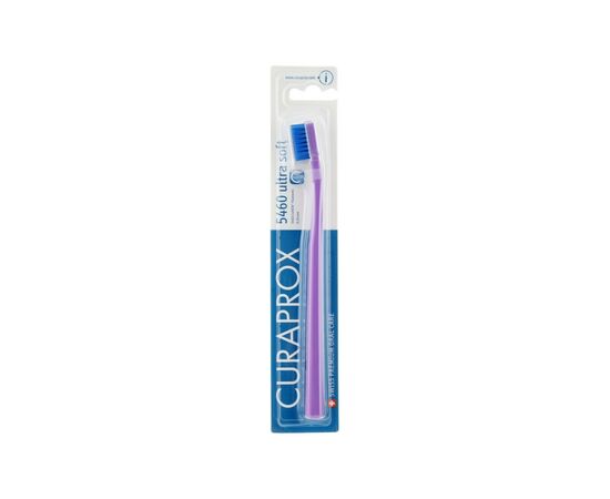 Зубная щетка Curaprox CS 5460 Ultra Soft Ультрамягкая D 0.10 мм Лиловая с синей щетиной (CS 5460-13)
