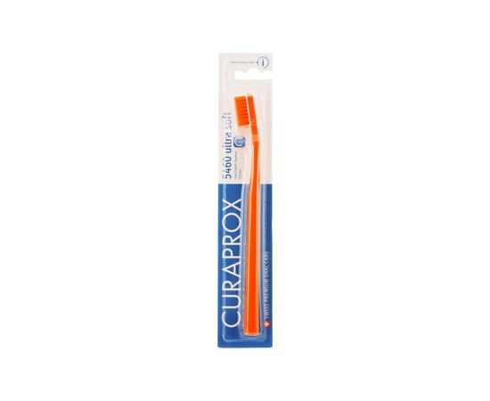 Зубна щітка Curaprox CS 5460 Ultra Soft Ультрам'яка D 0.10 мм Помаранчева з помаранчевою щетиною (CS 5460-05)