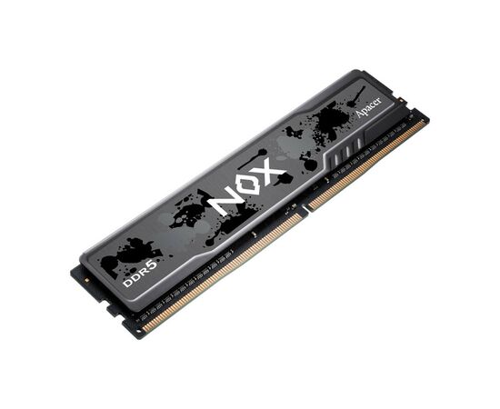 Модуль памяти для компьютера DDR5 8GB 5200 MHz Nox Apacer (AH5U08G52C52RMBAA-1), изображение 3 Модуль памяти для компьютера DDR5 8GB 5200 MHz Nox Apacer (AH5U08G52C52RMBAA-1), изображение 3