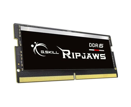 Модуль памяти для ноутбука SoDIMM DDR5 32GB 5600 MHz Ripjaws G.Skill (F5-5600S4040A32GX1-RS), изображение 2 Модуль памяти для ноутбука SoDIMM DDR5 32GB 5600 MHz Ripjaws G.Skill (F5-5600S4040A32GX1-RS), изображение 2