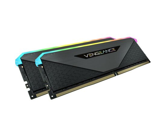 Модуль пам'яті для комп'ютера DDR4 32GB (2x16GB) 3600 MHz Vengeance RGB RT Black Corsair (CMN32GX4M2Z3600C18), зображення 3 Модуль пам'яті для комп'ютера DDR4 32GB (2x16GB) 3600 MHz Vengeance RGB RT Black Corsair (CMN32GX4M2Z3600C18), зображення 3