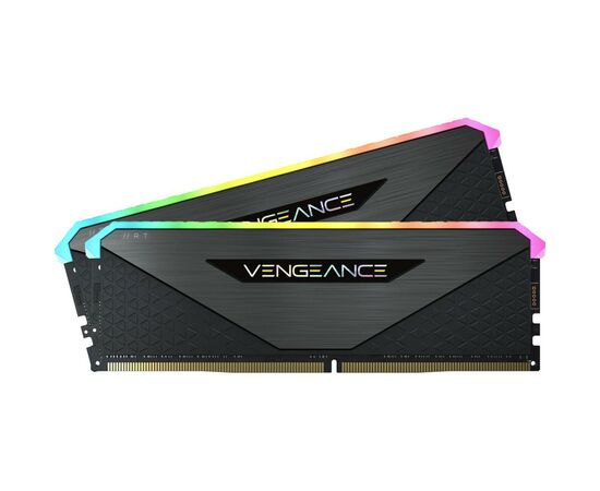 Модуль пам'яті для комп'ютера DDR4 32GB (2x16GB) 3600 MHz Vengeance RGB RT Black Corsair (CMN32GX4M2Z3600C18), зображення 5 Модуль пам'яті для комп'ютера DDR4 32GB (2x16GB) 3600 MHz Vengeance RGB RT Black Corsair (CMN32GX4M2Z3600C18), зображення 5