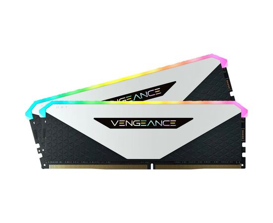 Модуль пам'яті для комп'ютера DDR4 32GB (2x16GB) 3600 MHz Vengeance RGB RT White Corsair (CMN32GX4M2Z3600C18W), зображення 5 Модуль пам'яті для комп'ютера DDR4 32GB (2x16GB) 3600 MHz Vengeance RGB RT White Corsair (CMN32GX4M2Z3600C18W), зображення 5
