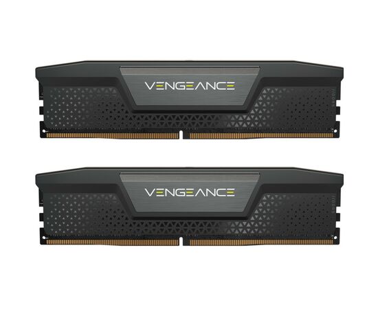 Модуль памяти для компьютера DDR5 32GB (2x16GB) 5600 MHz Vengeance Black Corsair (CMK32GX5M2B5600C40)