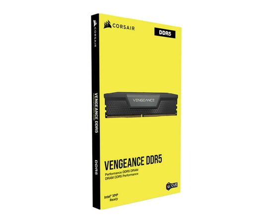 Модуль пам'яті для комп'ютера DDR5 32GB (2x16GB) 6000 MHz Vengeance Black Corsair (CMK32GX5M2B6000C30), зображення 5 Модуль пам'яті для комп'ютера DDR5 32GB (2x16GB) 6000 MHz Vengeance Black Corsair (CMK32GX5M2B6000C30), зображення 5