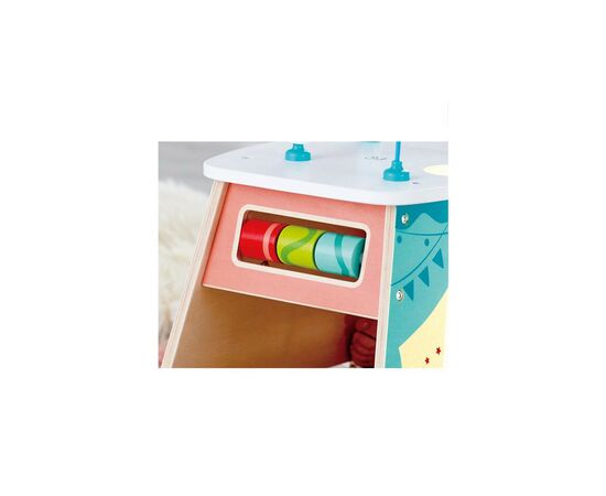 Развивающая игрушка Hape Бизикуб Цирк с подсветкой (E1813), изображение 5 Развивающая игрушка Hape Бизикуб Цирк с подсветкой (E1813), изображение 5