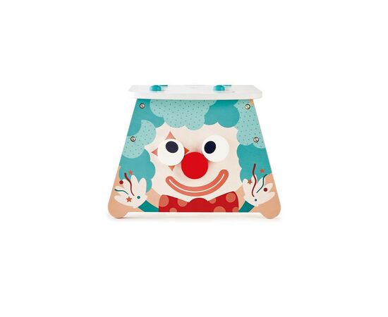 Развивающая игрушка Hape Бизикуб Цирк с подсветкой (E1813), изображение 6 Развивающая игрушка Hape Бизикуб Цирк с подсветкой (E1813), изображение 6