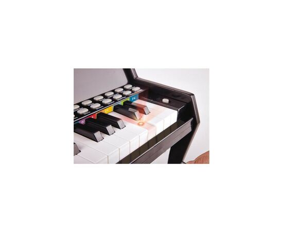 Музыкальная игрушка Hape Детское пианино 25 клавиш с подсветкой черный (E0627), изображение 5 Музыкальная игрушка Hape Детское пианино 25 клавиш с подсветкой черный (E0627), изображение 5