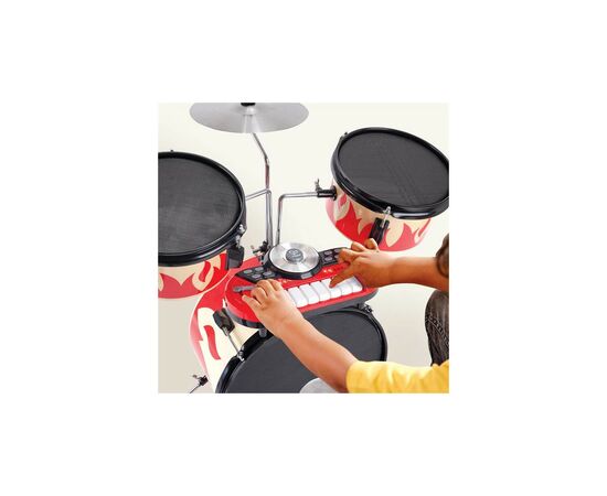 Музыкальная игрушка Hape Детская барабанная установка (E0632), изображение 3