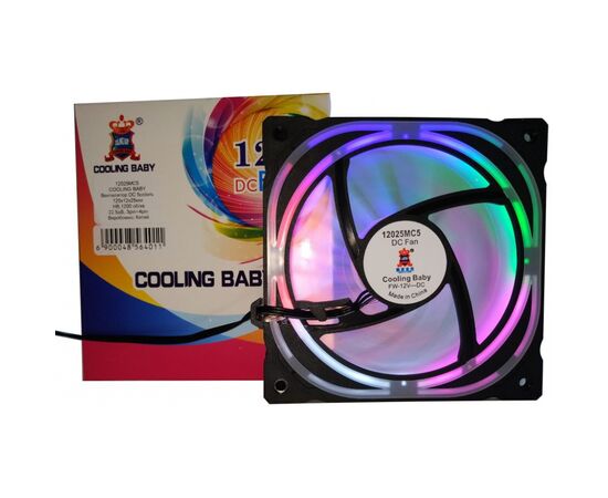 Кулер для корпуса Cooling Baby 12025MC5, изображение 6 Кулер для корпуса Cooling Baby 12025MC5, изображение 6
