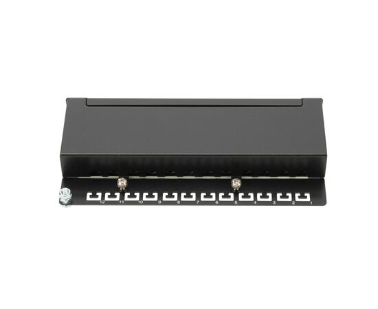 Патч-панель настольная 12 портов cat.6A STP Digitus (DN-91612SD-EA), изображение 6 Патч-панель настольная 12 портов cat.6A STP Digitus (DN-91612SD-EA), изображение 6