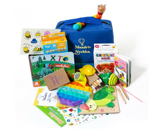 Ігровий набір MandrivNychka для подорожей для дітей 2-3 років (4823071660296), зображення 2 Ігровий набір MandrivNychka для подорожей для дітей 2-3 років (4823071660296), зображення 2