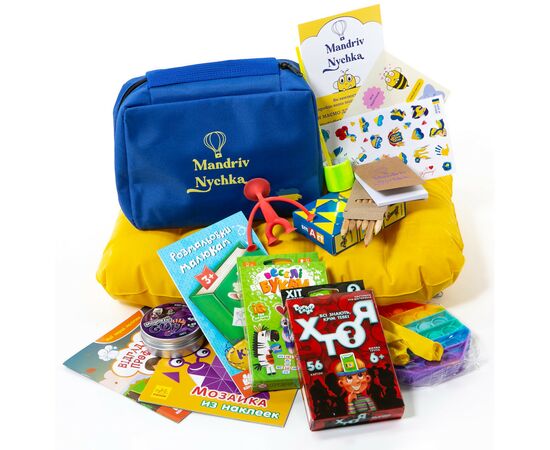 Ігровий набір MandrivNychka для подорожей для дітей 3-6 років (4823071660302), зображення 2 Ігровий набір MandrivNychka для подорожей для дітей 3-6 років (4823071660302), зображення 2