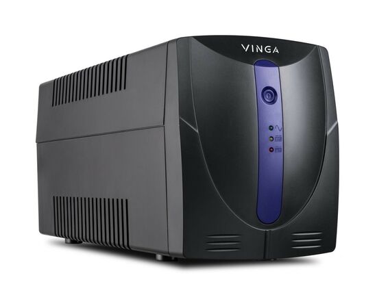 Источник бесперебойного питания Vinga LED 1500VA plastic case with USB (VPE-1500PU), изображение 6 Источник бесперебойного питания Vinga LED 1500VA plastic case with USB (VPE-1500PU), изображение 6